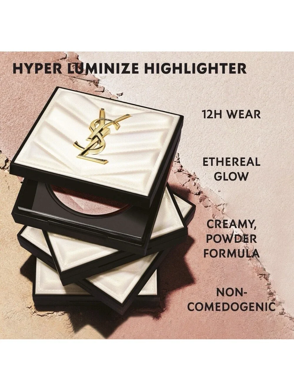 Yves Saint Laurent Hyper Luminize Highlighter #03 ROSY SAND NIB 100% AUTHENTIC